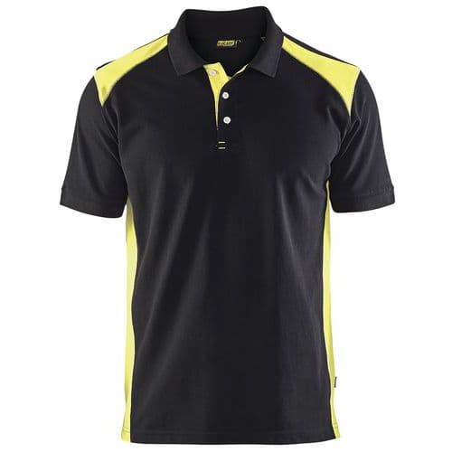 Blaklader Poloshirt Piqué 3324 - kraag met knopen - High Vis geel