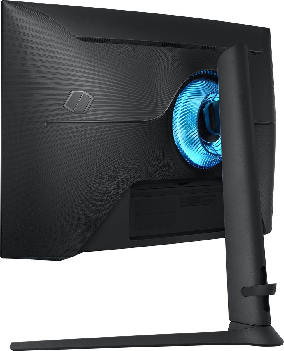 Samsung - Monitor PC Curvo Gaming 27" Odyssey Smart G65B, 250 Hz, QHD, AMD FreeSync Premium Pro - Zwart