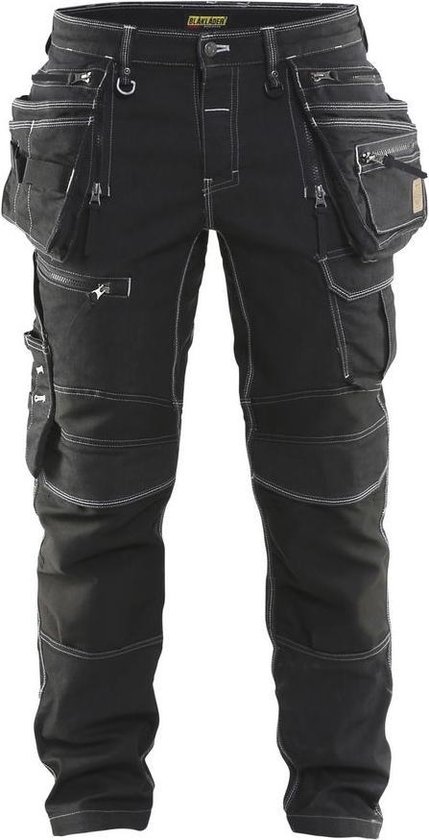 Blaklader Werkbroek Denim Stretch X1900 1990 - zwart