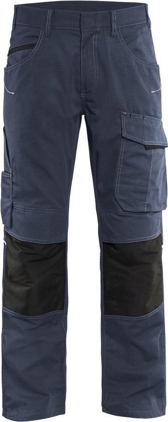 Blaklader Service Werkbroek stretch zonder spijkerzakken 1495 -marineblauw/zwart