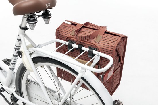 New Looxs Shopper Fietstas Lilly Nomi 18 Liter Polyester - Rood