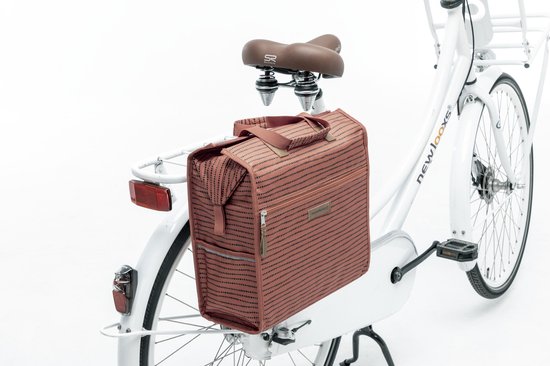 New Looxs Shopper Fietstas Lilly Nomi 18 Liter Polyester - Rood