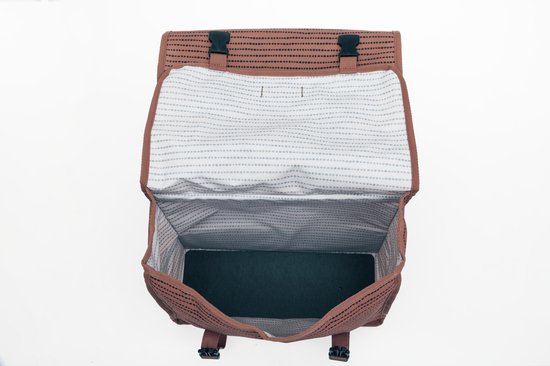 New Looxs Dubbele Fietstas Fiori Nomi 30 Liter Polyester - Rood