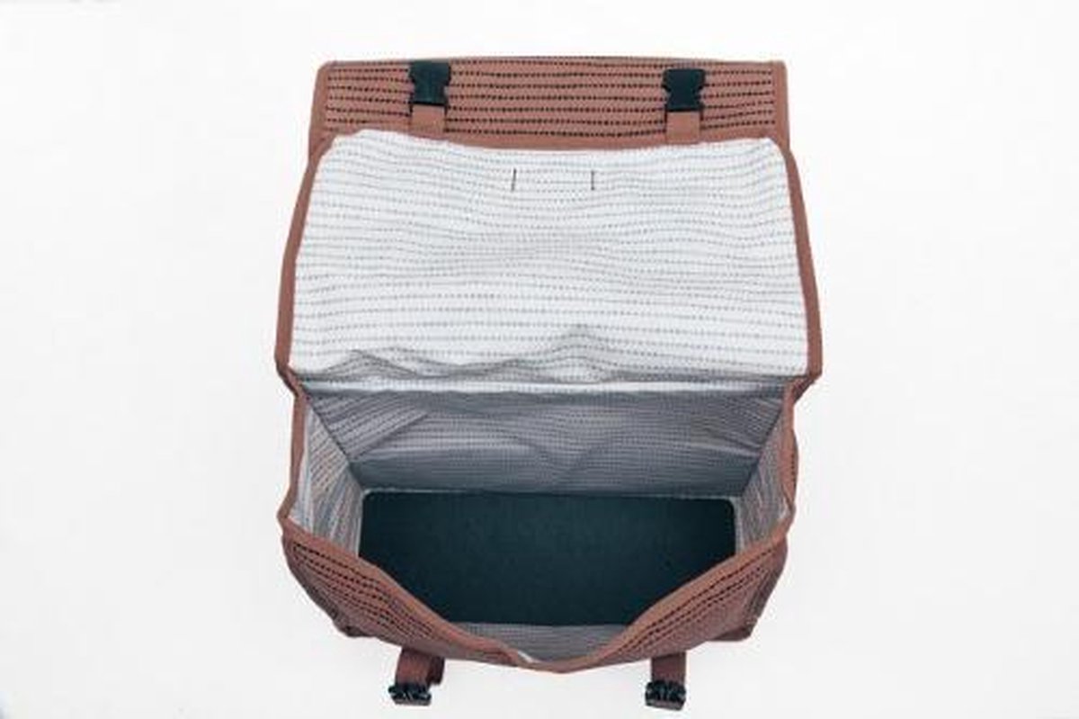 New Looxs Dubbele Fietstas Fiori Nomi 30 Liter Polyester - Rood