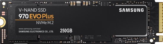 Samsung 970 EVO PLUS M.2 250GB - Zwart