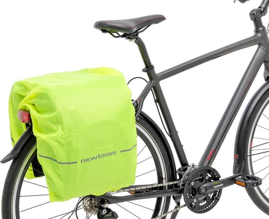 New Looxs Dubbele Fietstas Sports Racktime 32 L Polyester - Zwart