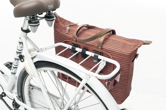 New Looxs Fiets-/schoudertas Tendo Nomi 21 Liter Polyester - Rood