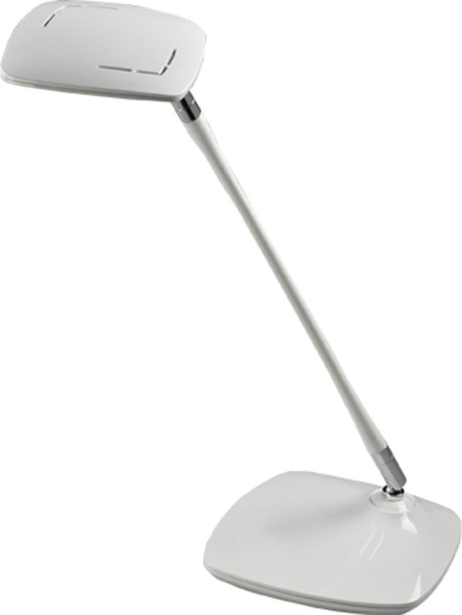 BES LED Led Bureaulamp - Aigi Polanor - 5w - Aanpasbare Kleur - Dimbaar - Glans - Wit