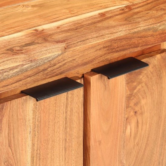 Vidaxl Dressoir 59x33x75 Cm Massief Acaciahout - Bruin