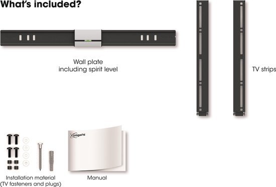 Vogels Vogel's Thin 405 - Zwart