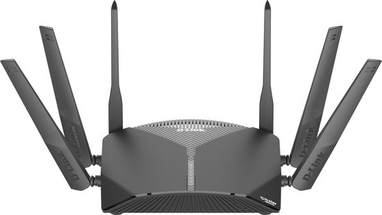 D-link DIR-3060 draadloze router Tri-band (2.4 GHz / 5 GHz / 5 GHz) Gigabit Ethernet - Zwart
