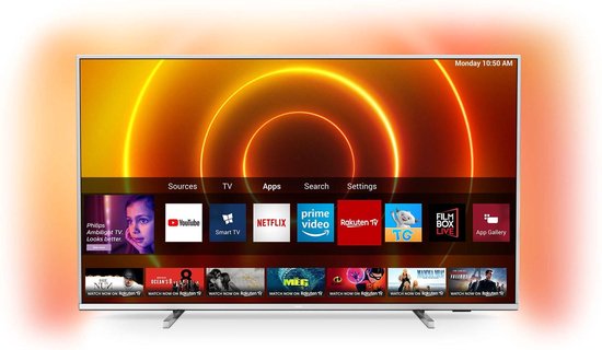 Philips 50pus7855 - 4k Hdr Led Ambilight Smart Tv (50 Inch)