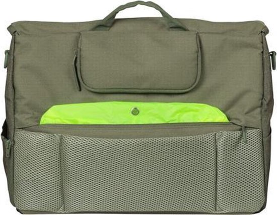 Basil Fietstas Laptop Nordlicht 17 Liter Polyester/neopreen - Groen