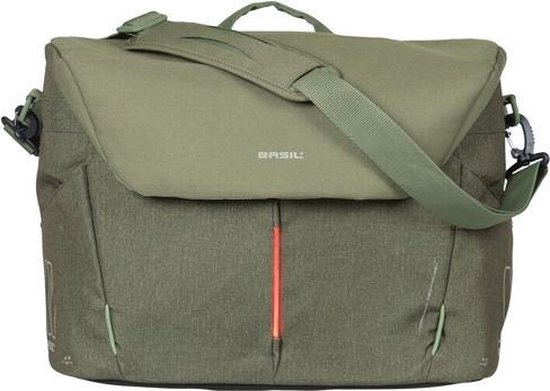 Basil Fietstas Laptop Nordlicht 17 Liter Polyester/neopreen - Groen