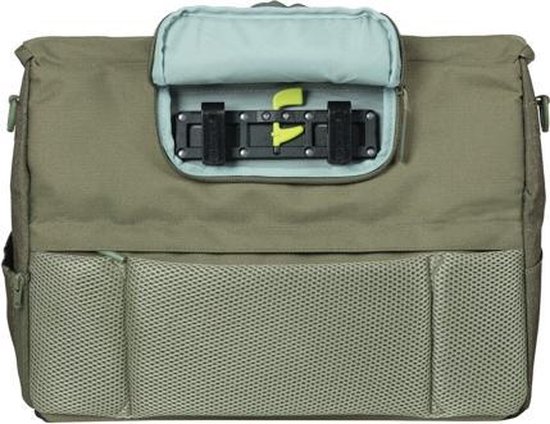 Basil Fietstas Laptop Nordlicht 17 Liter Polyester/neopreen - Groen