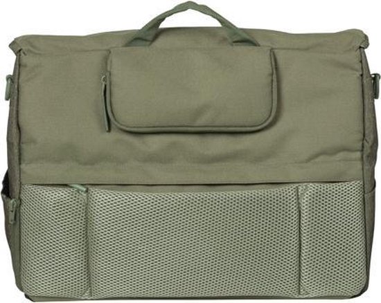 Basil Fietstas Laptop Nordlicht 17 Liter Polyester/neopreen - Groen