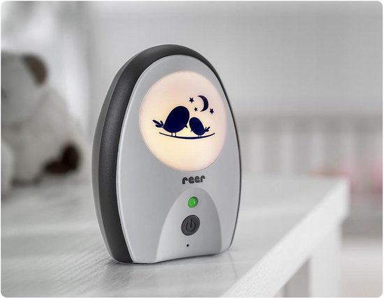 reer Digitale Babyfoon Rigi Van /zwart - Wit