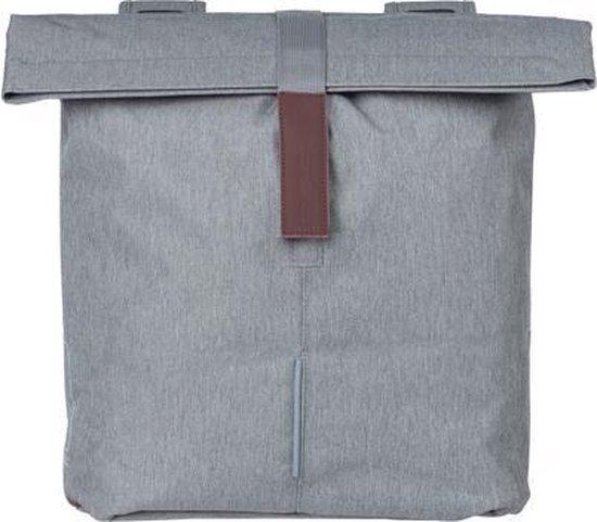 Basil Fietstas Dubbel City 28-32 Liter Polyester - Grijs