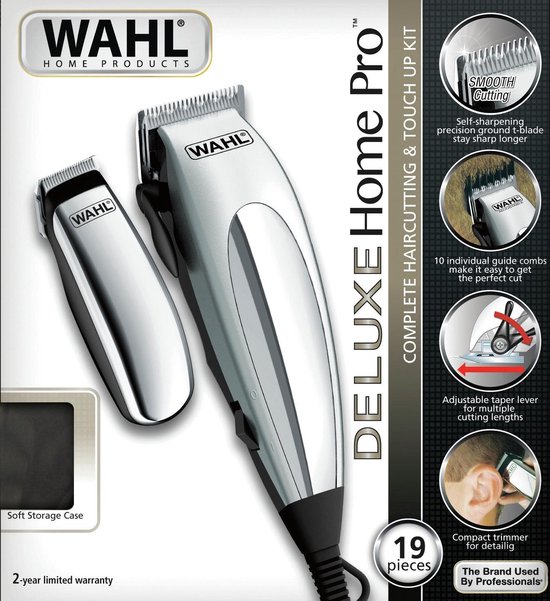 Wahl Deluxe Homepro Set - Silver