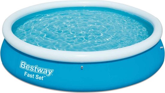 Bestway Fast Set Zwembad Opblaasbaar Rond 366x76 Cm 57273
