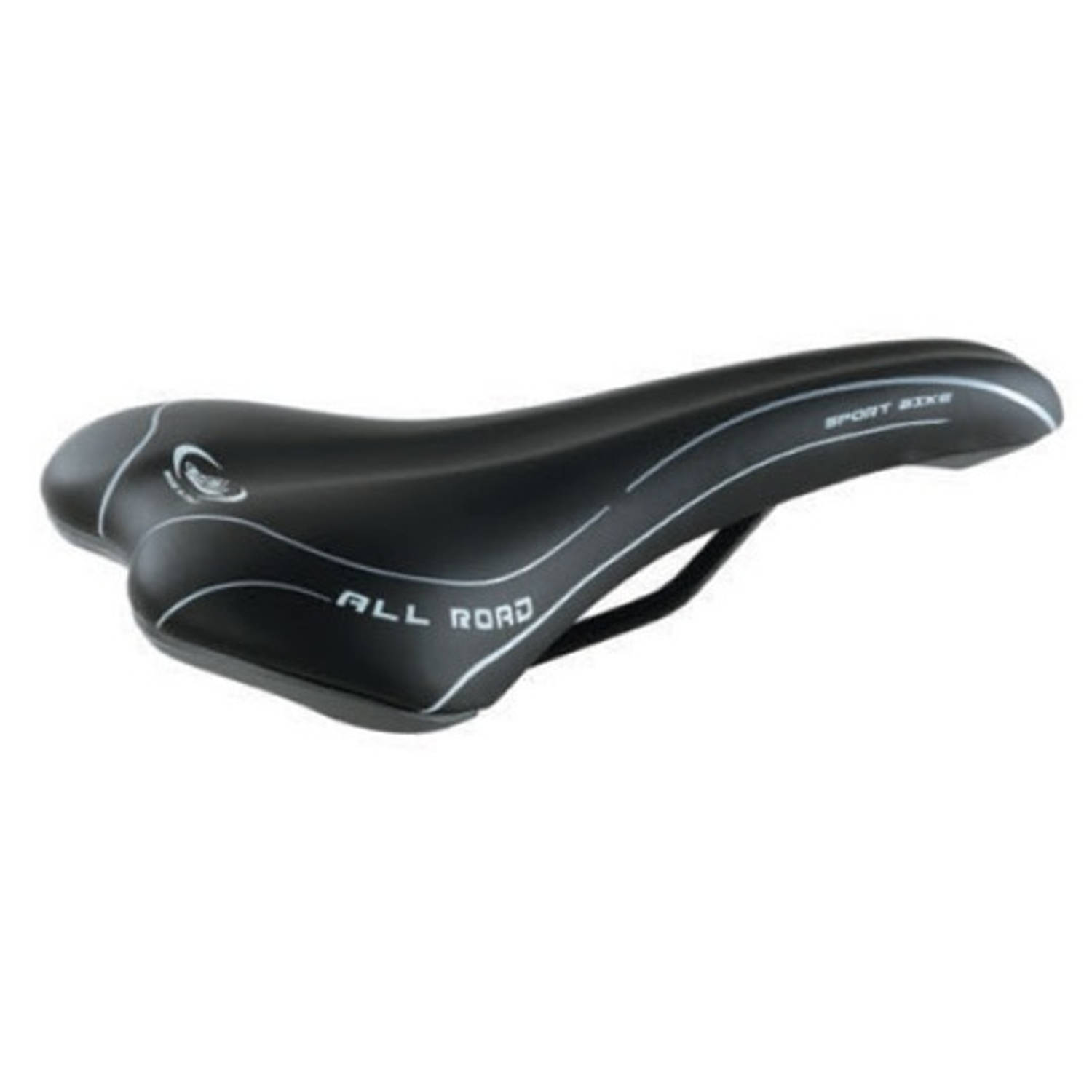 Selle Monte Grappa Zadel All Road 275 X 135 Mm Unisex - Zwart