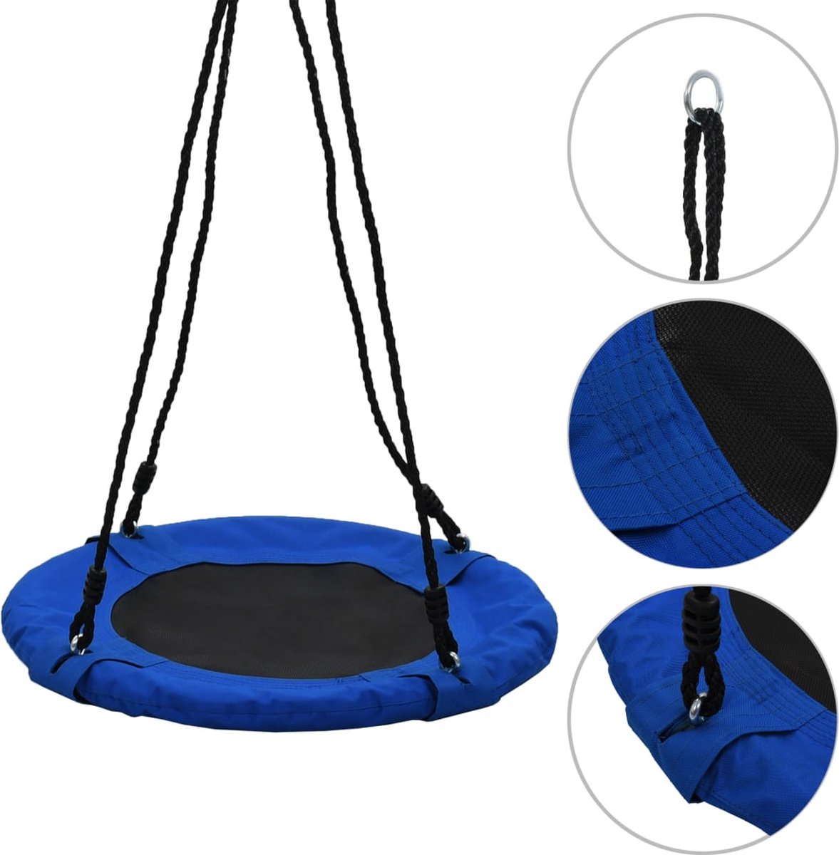 Vidaxl Schommel 100 Kg 60 Cm - Blauw