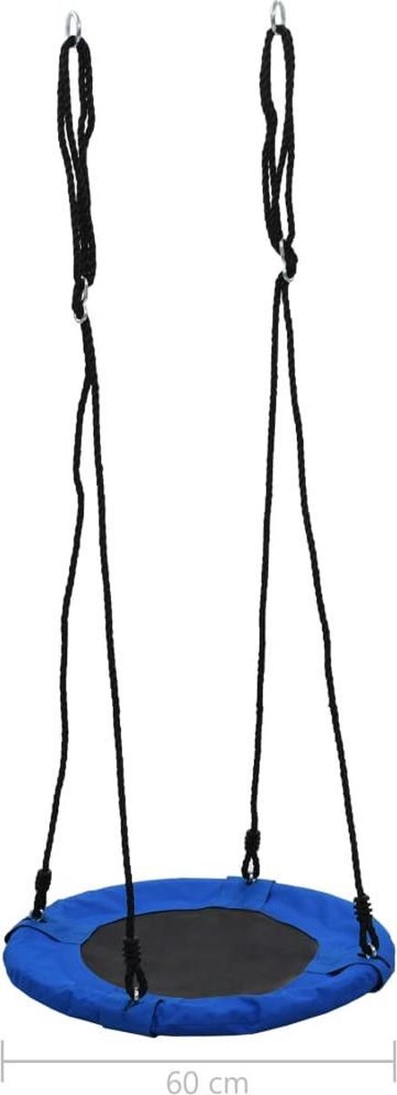 Vidaxl Schommel 100 Kg 60 Cm - Blauw
