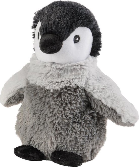 Warmies Warmteknuffel Pinguïn 19 Cm - Grijs