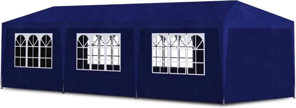 Vidaxl Partytent 3x9 M - Blauw