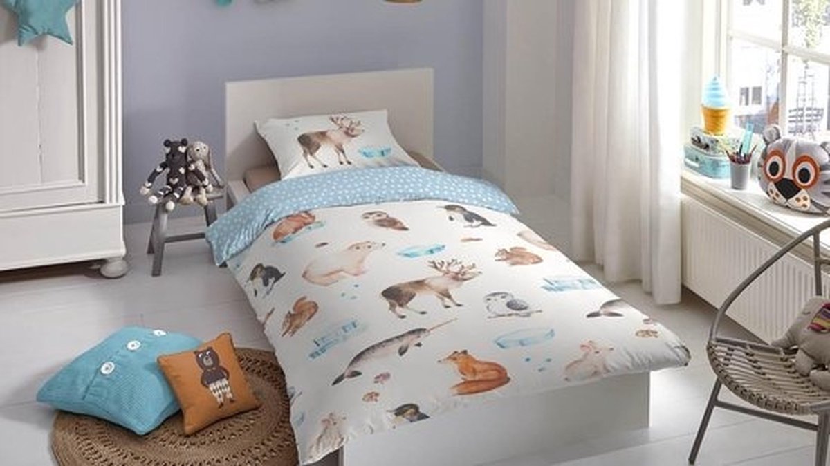 Good Morning Dekbedovertrek Will140x200/220 Cm - Blauw