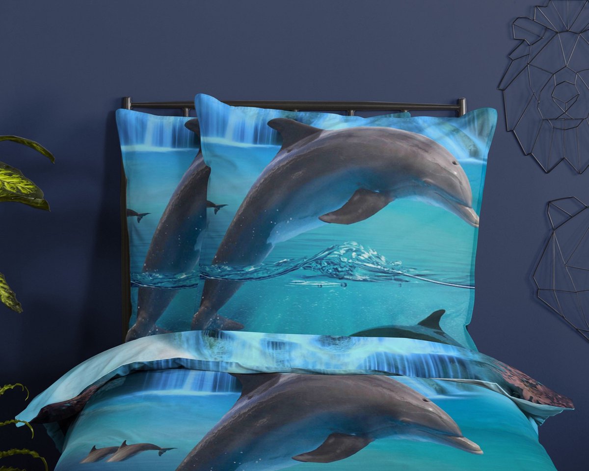 Good Morning Dekbedovertrek Will140x200/220 Cm - Blauw