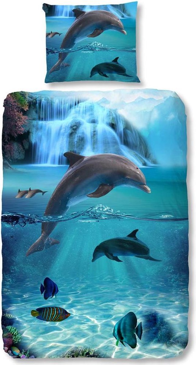 Good Morning Dekbedovertrek Will140x200/220 Cm - Blauw