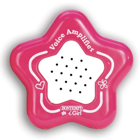 Bontempi Microfoon I Girl Met Versterker Karaoke - Roze