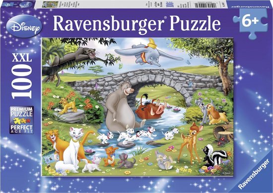 Ravensburger Puzzel Disney Animal Friends - 100 Stukjes
