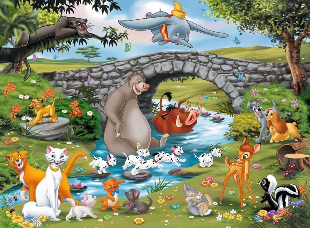Ravensburger Puzzel Disney Animal Friends - 100 Stukjes