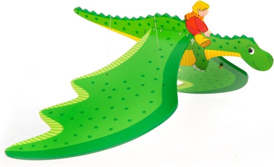 Goki Zweeffiguur Draak 50 Cm - Groen