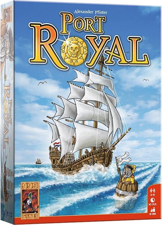 999Games Port Royal - Bordspel - Blauw