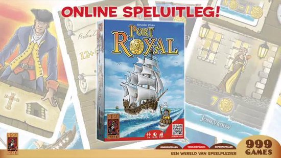 999Games Port Royal - Bordspel - Blauw