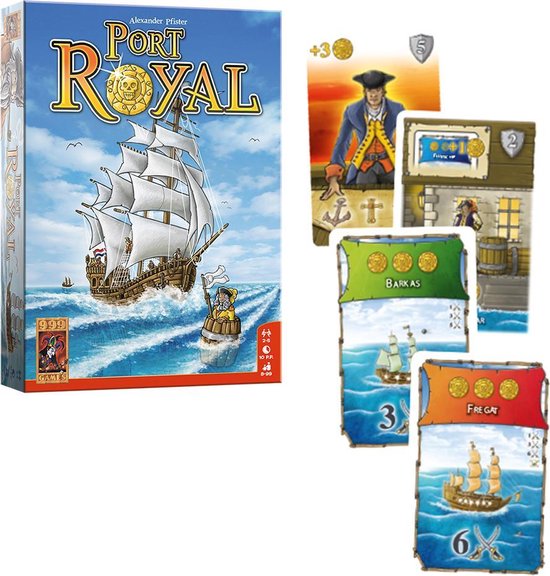 999Games Port Royal - Bordspel - Blauw