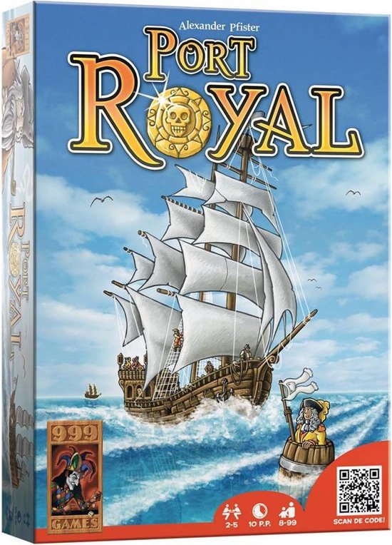 999Games Port Royal - Bordspel - Blauw