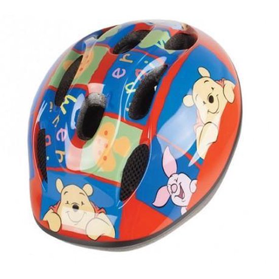 Widek Fietshelm Kind Winnie The Pooh Maat 48-54 Cm - Rood