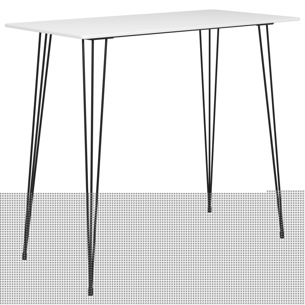 vidaXL 5-delige Barset wit
