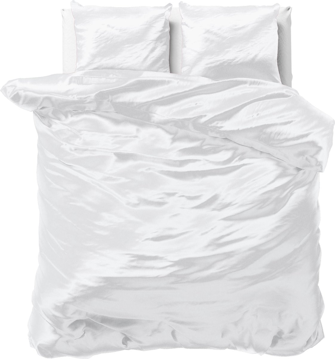 Sleeptime Beauty Skin Care Dekbedovertrek White - Dekbedovertrek: Lits Jumeaux (240 Cm) - Wit