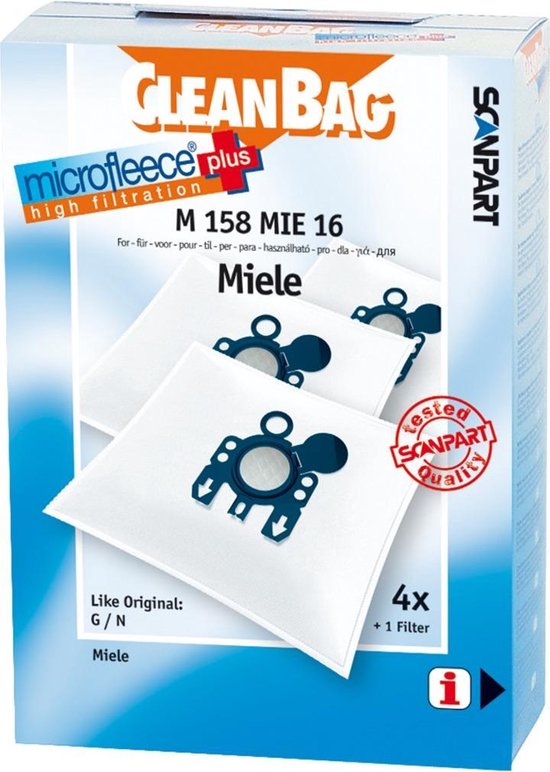 Scanpart M158MIE16 MicroFleece+ Miele G/N