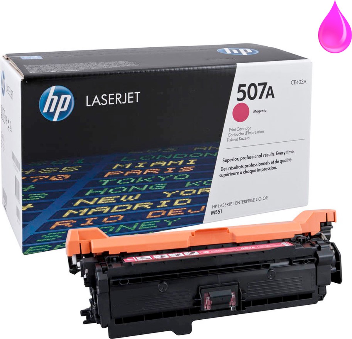 HP 507a Toner - Magenta