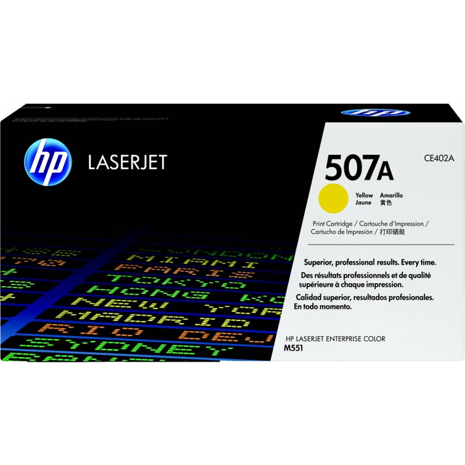 HP 507a Toner - Geel