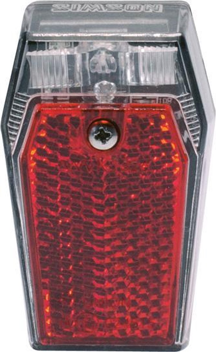 Simson Achterlicht Mini Batterij Spatbord - Rood