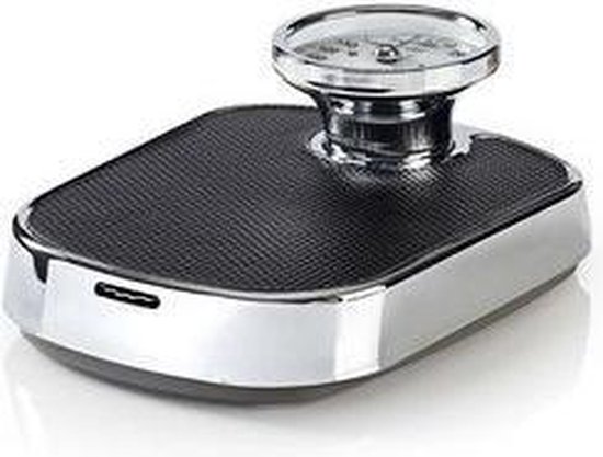 Nedis Analoge Retro Design Personenweegschaal Rvs Tot 160 Kg