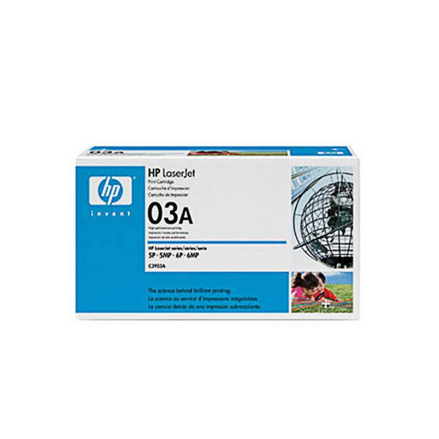 HP 03a Toner - Zwart