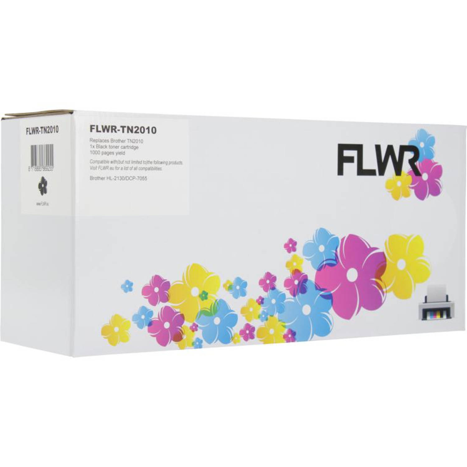 Brother Flwr Tn-2010 Toner - Zwart